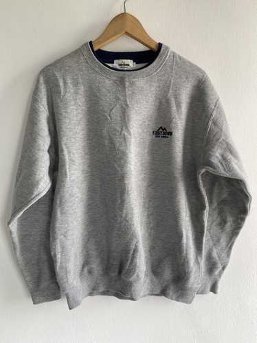 Japanese Brand - Vintage first down Sweatshirt