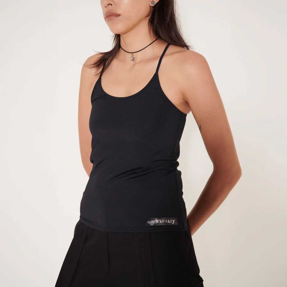 Our Legacy o1mle0524 Slender Tank in Black - image 2