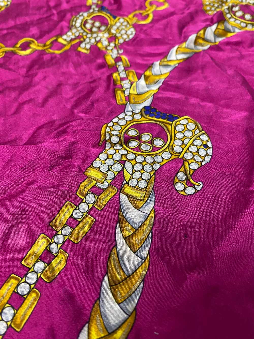 Vintage - Vintage Chopard Silk Scarf - image 6