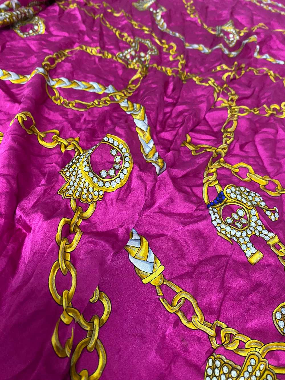 Vintage - Vintage Chopard Silk Scarf - image 7