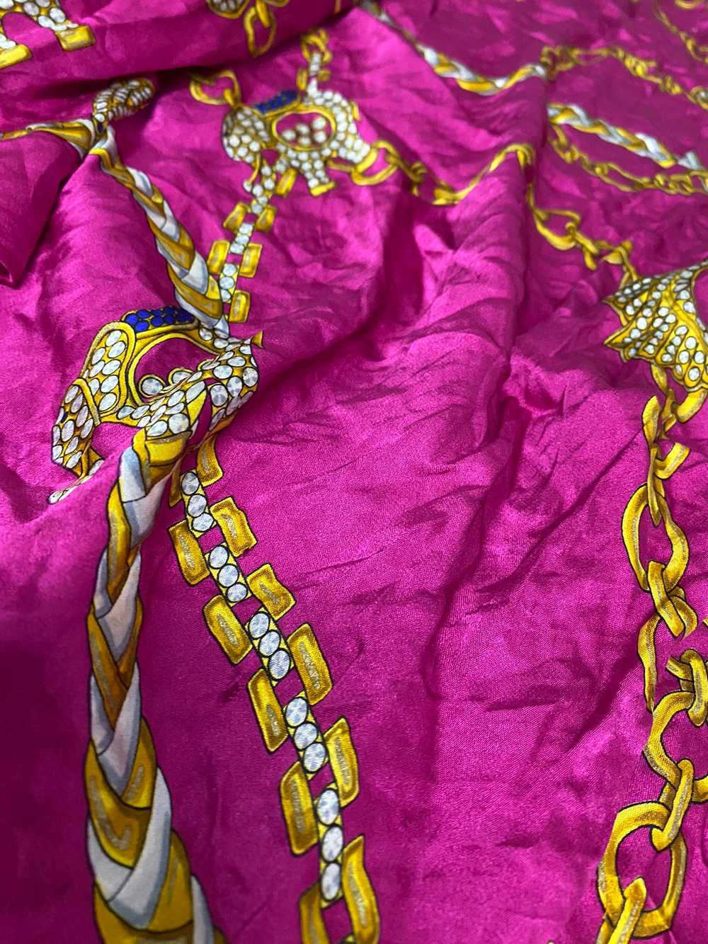 Vintage - Vintage Chopard Silk Scarf - image 8