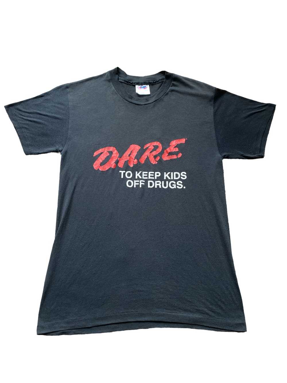 Vintage - Vintage Thrashed Dare Tee - image 1