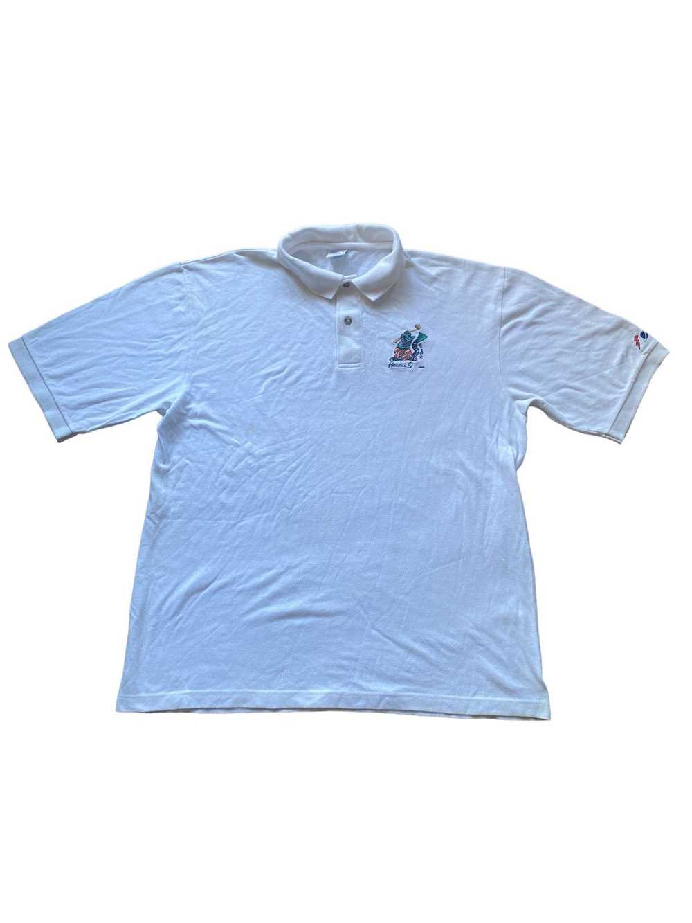 Crazy Shirts - Vintage Crazy Shirt Hawaii Polo Go… - image 1