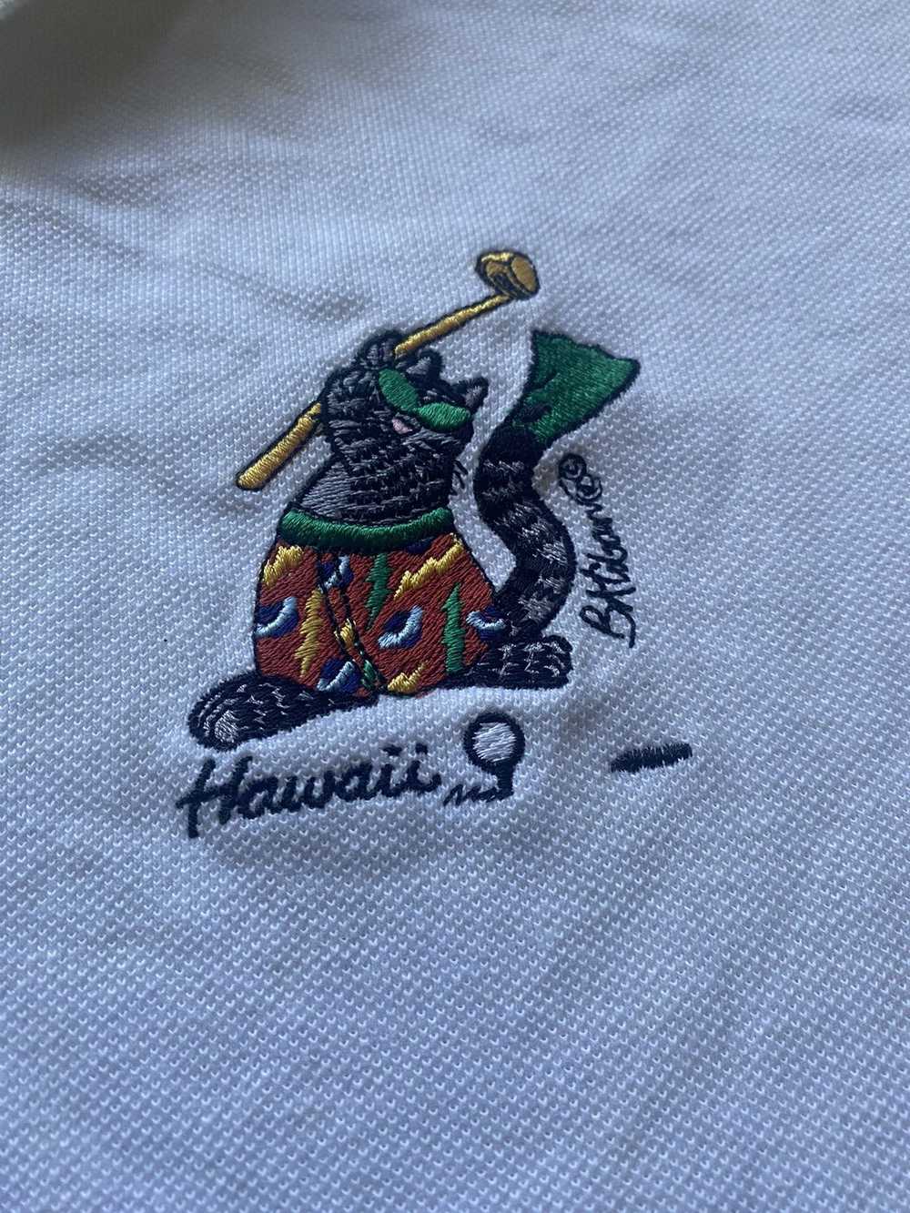 Crazy Shirts - Vintage Crazy Shirt Hawaii Polo Go… - image 2