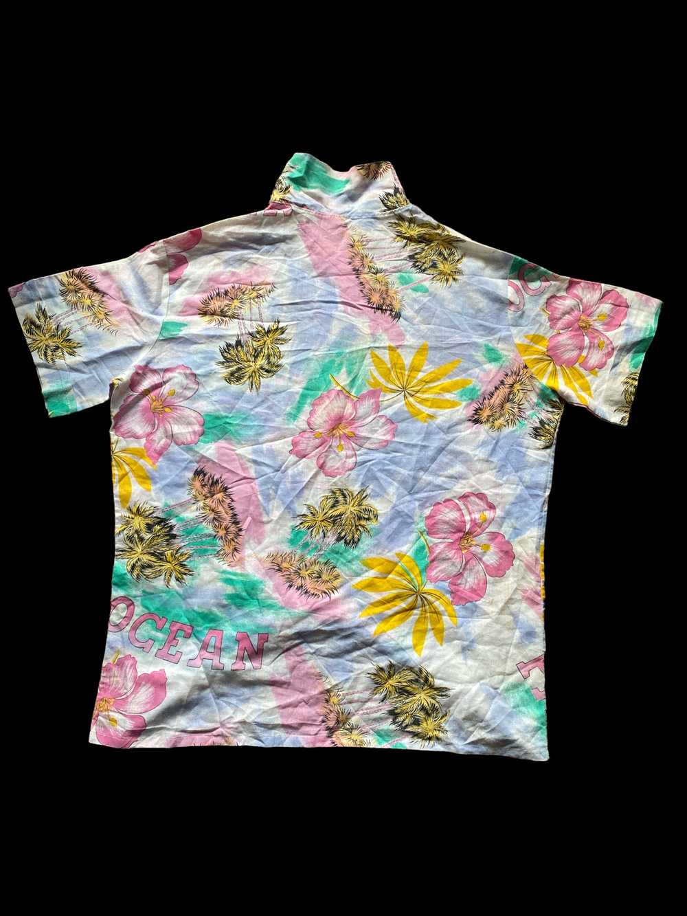 Vintage - Vintage Ocean Pacific Hawaiian Shirt Po… - image 2