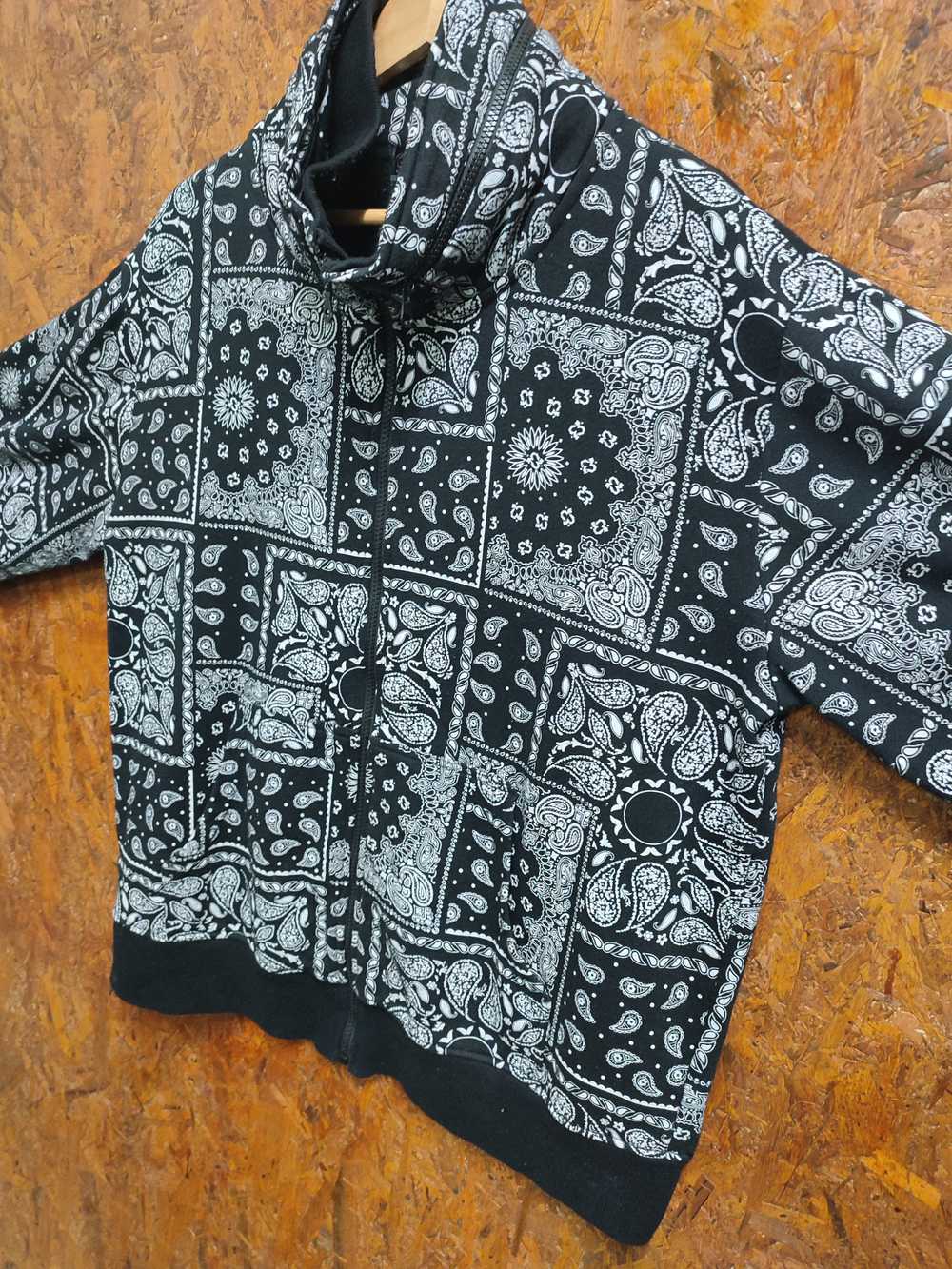 Japanese Brand - Paisley Printed Zipper Jacket - image 2