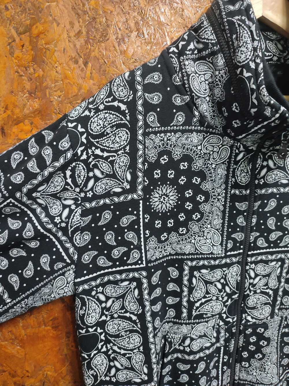 Japanese Brand - Paisley Printed Zipper Jacket - image 4