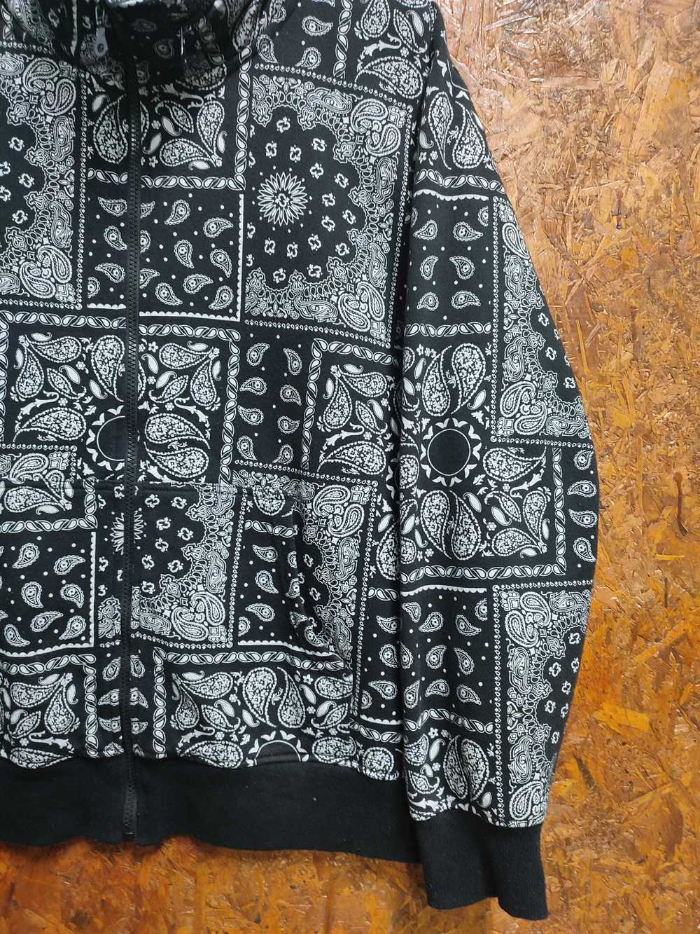 Japanese Brand - Paisley Printed Zipper Jacket - image 5