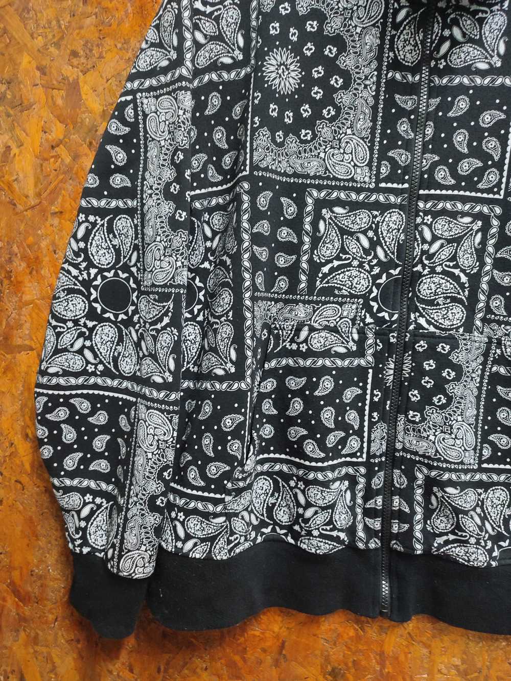 Japanese Brand - Paisley Printed Zipper Jacket - image 6