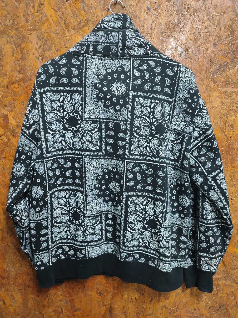 Japanese Brand - Paisley Printed Zipper Jacket - image 9