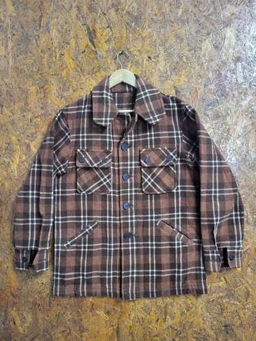 Japanese Brand - Simple Life Checker Button Ups F… - image 1