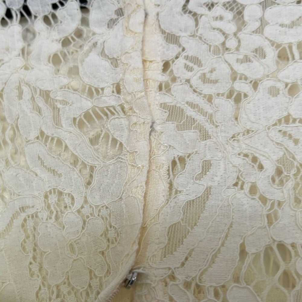 Jenny Yoo Kenzie Lace Top in Ivory - image 5