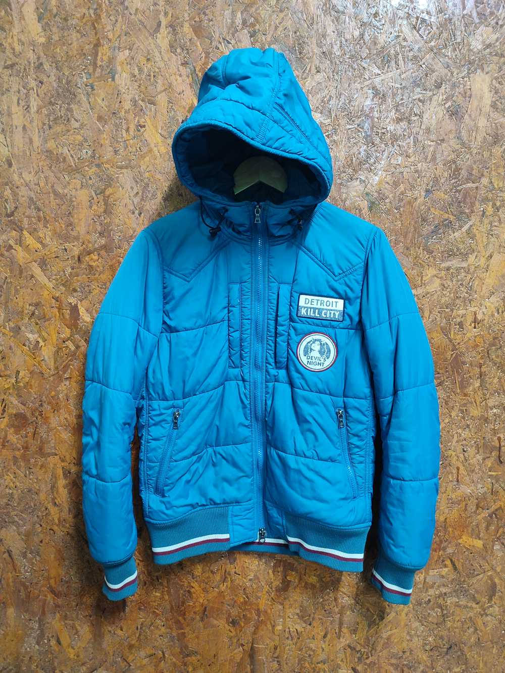 Hysteric Glamour Puffer Jacket Hoodie - image 1