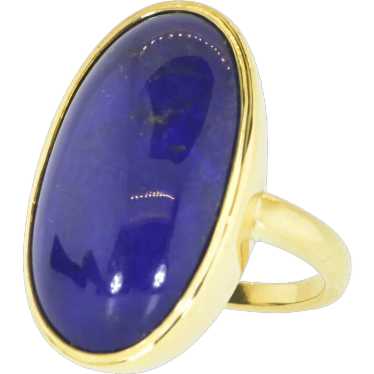 Fine Large Lapis displaying a vivid deep blue & Ye