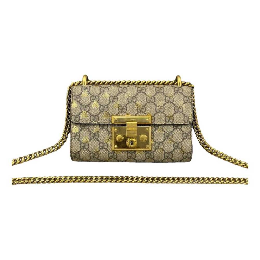 Gucci Padlock cloth handbag - image 1