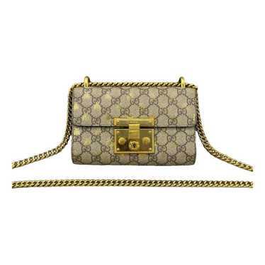 Gucci Padlock cloth handbag - image 1