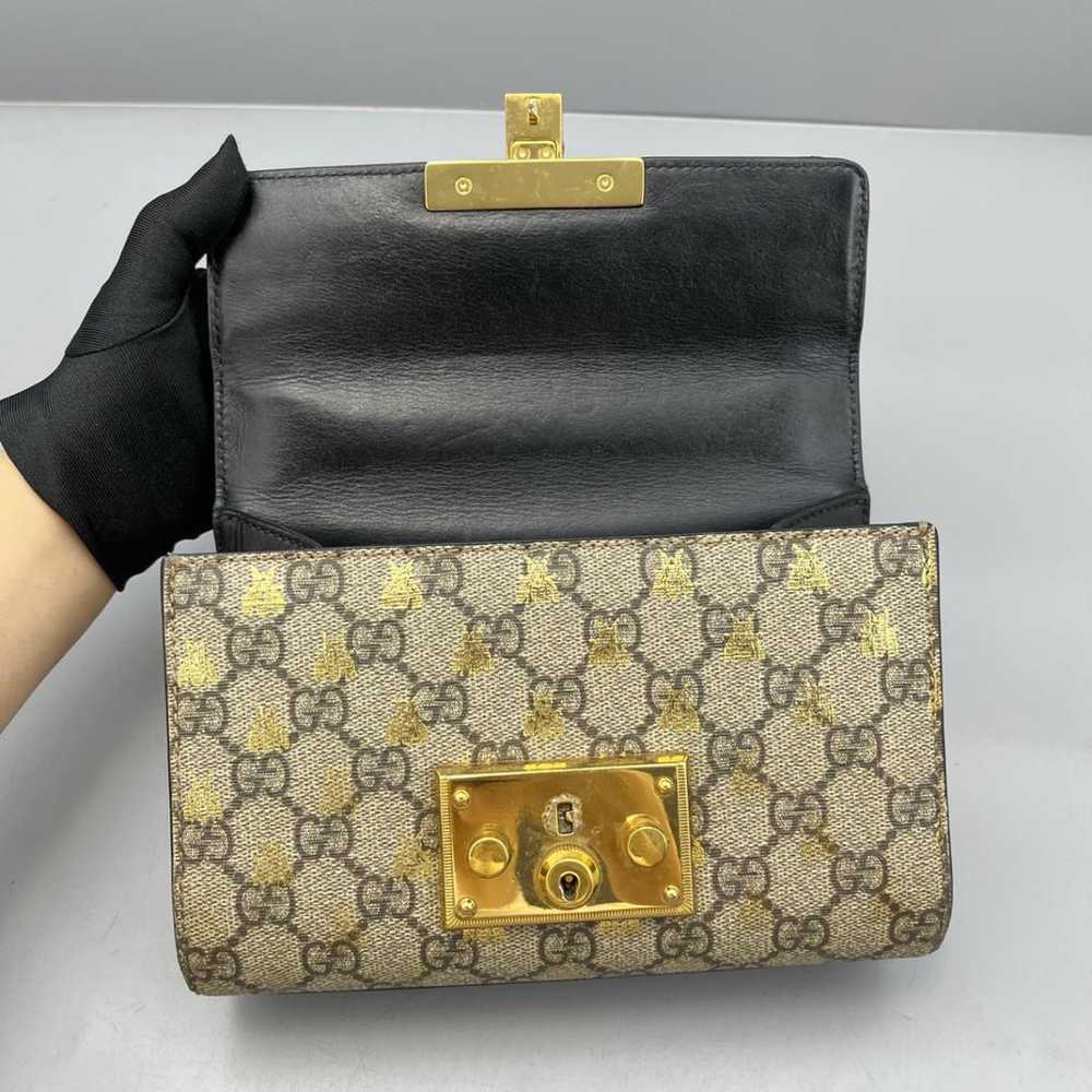 Gucci Padlock cloth handbag - image 7