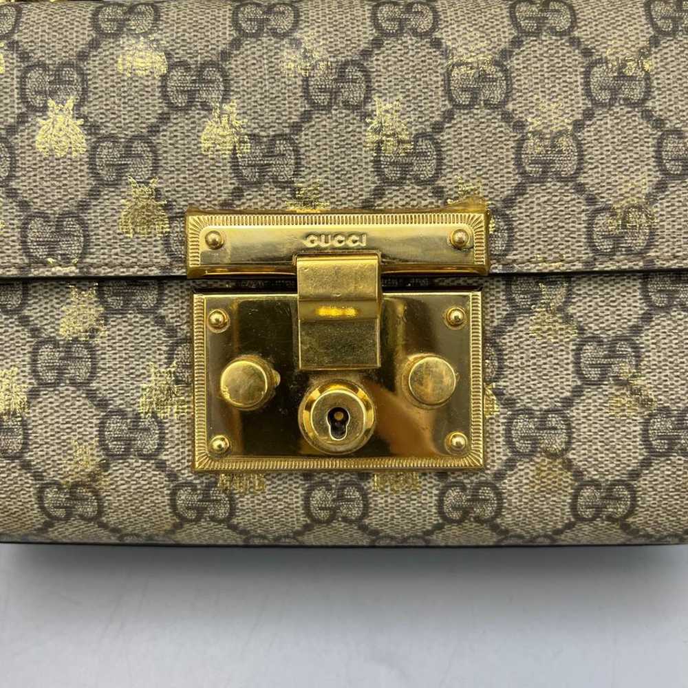 Gucci Padlock cloth handbag - image 8