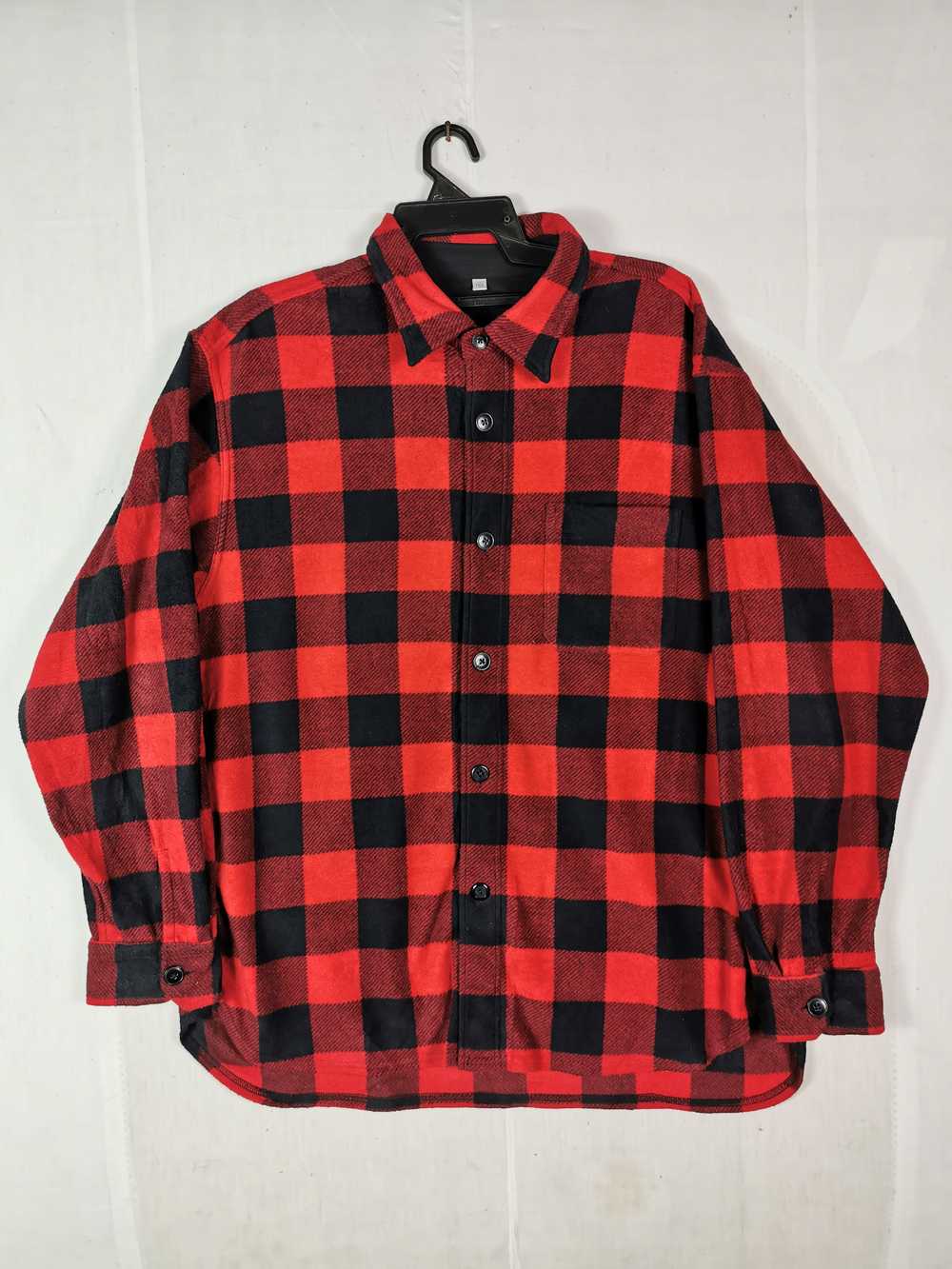 Uniqlo - Uniqlo Flannel Fleece Red Checkred - image 1