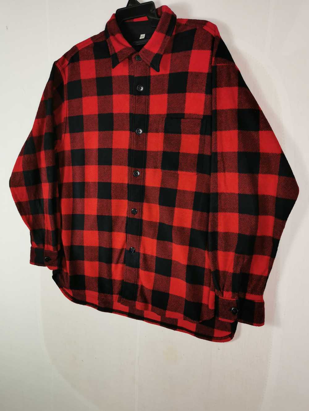 Uniqlo - Uniqlo Flannel Fleece Red Checkred - image 2