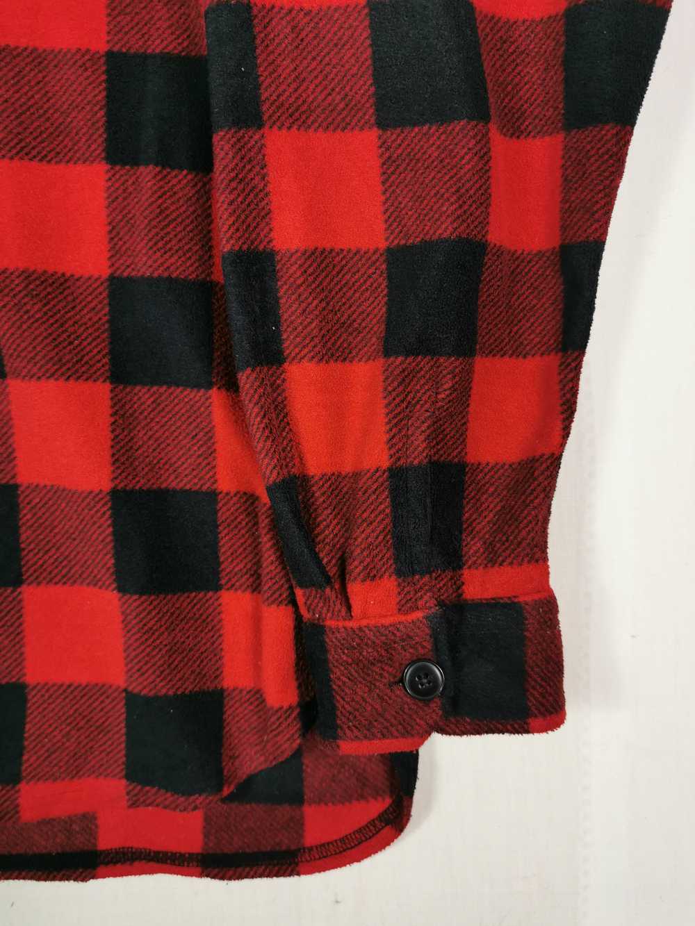 Uniqlo - Uniqlo Flannel Fleece Red Checkred - image 4