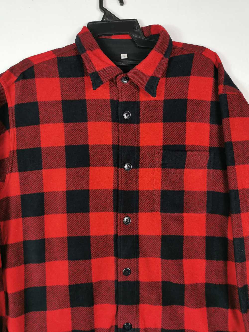 Uniqlo - Uniqlo Flannel Fleece Red Checkred - image 5