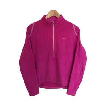 Vintage Nike therma fit techwear Halfzip women Sw… - image 1