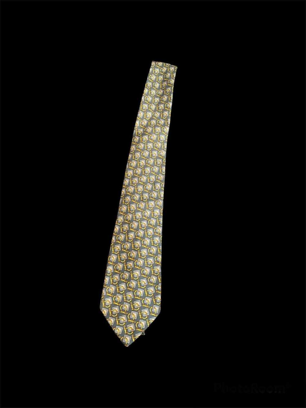 Celine Silk Neck Tie - image 1