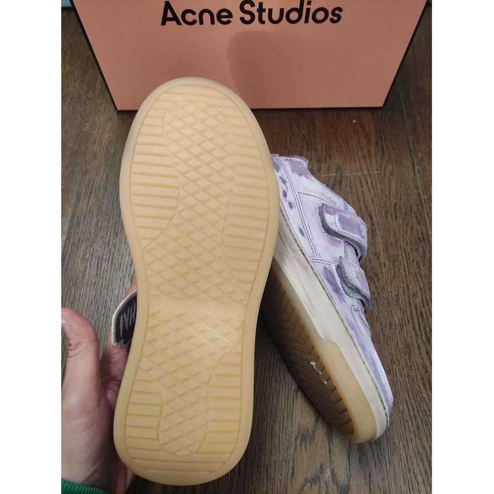 Acne Studios Leather trainers - image 8