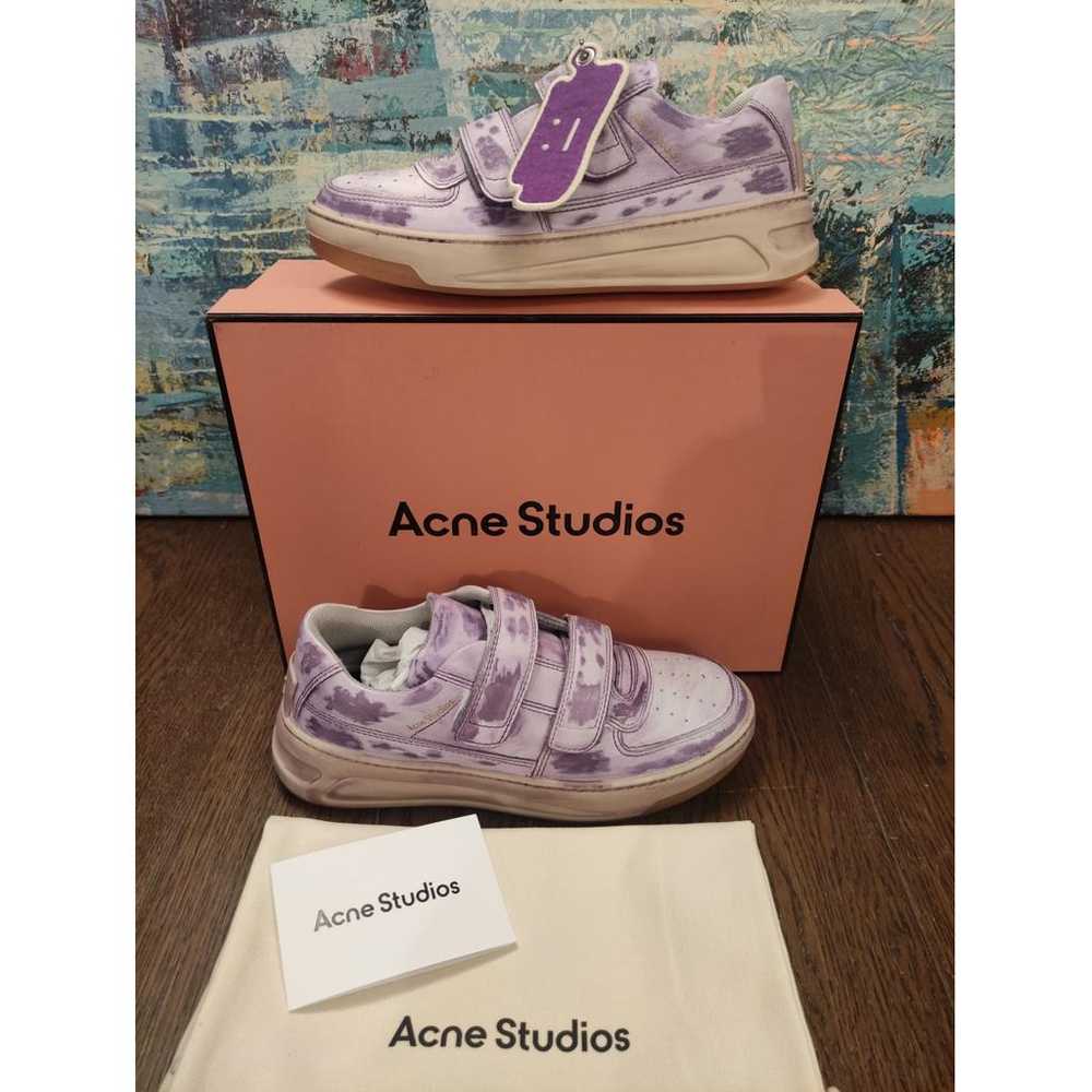 Acne Studios Leather trainers - image 9