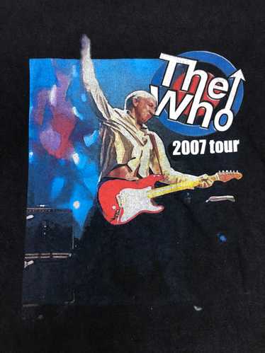 Vintage - VINTAGE THE WHO TOUR 2007 SHIRT BIG LOGO - image 1