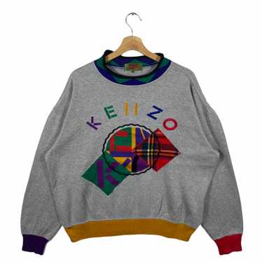 Vintage - Vintage 90s Kenzo Golf Embroidered Swea… - image 1