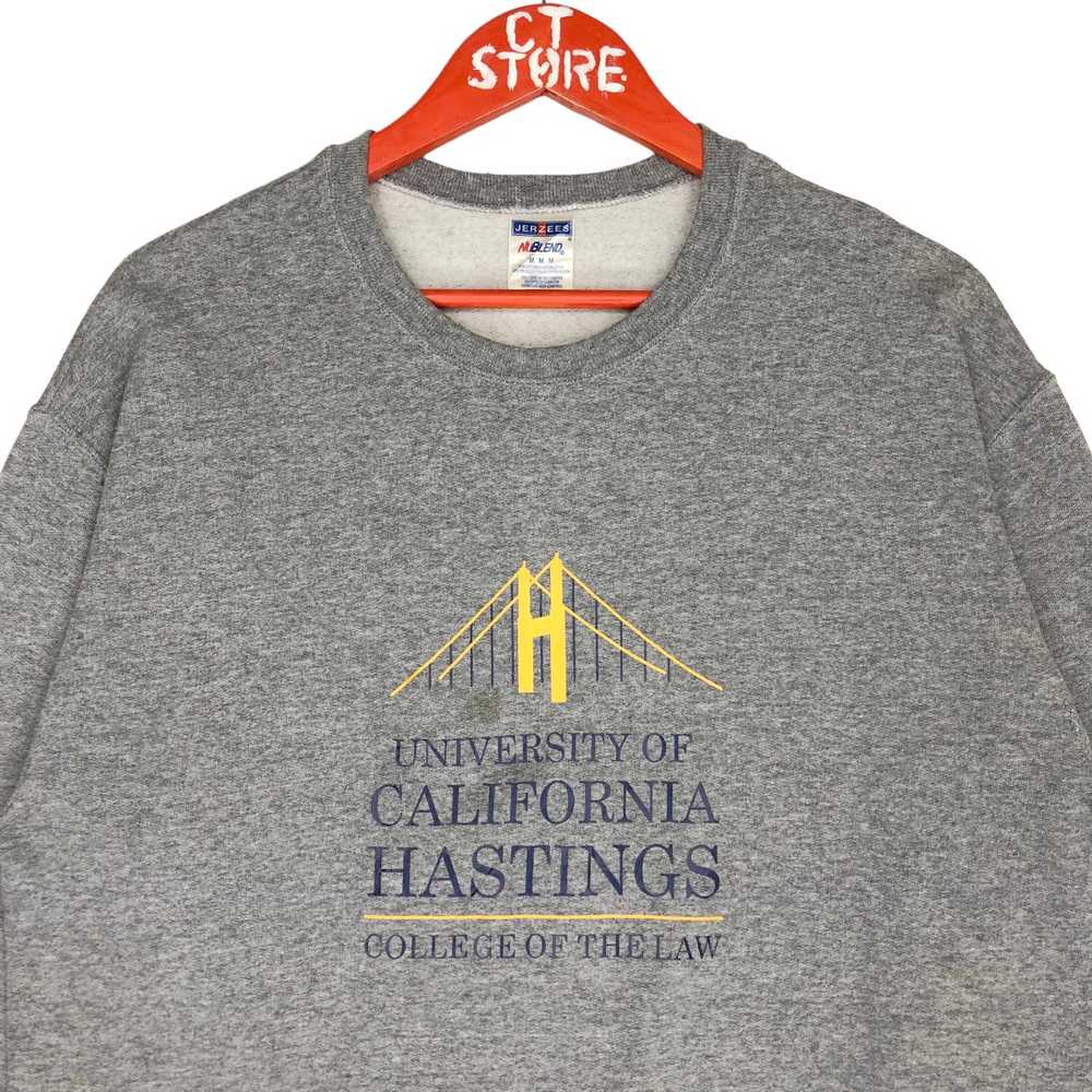 Vintage - University Of California Hastings Sweat… - image 3