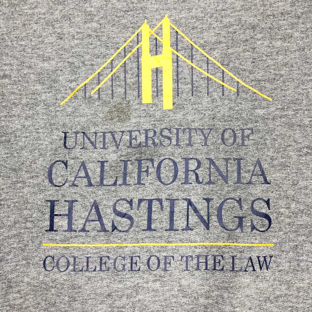 Vintage - University Of California Hastings Sweat… - image 4