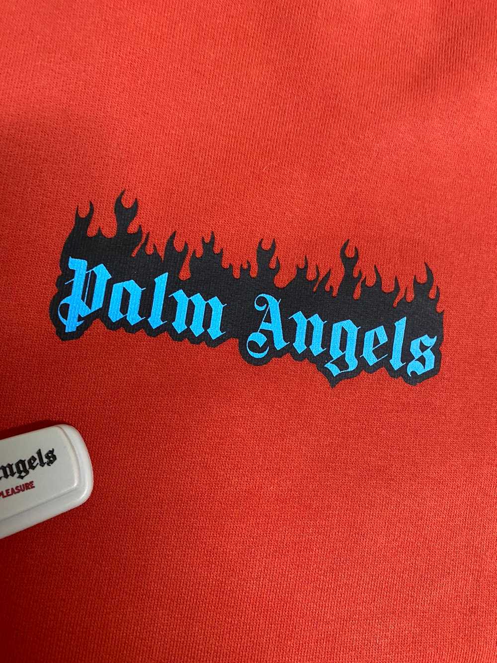 Palm Angels Flame Skeleton Dance Sweater Sweatshi… - image 3