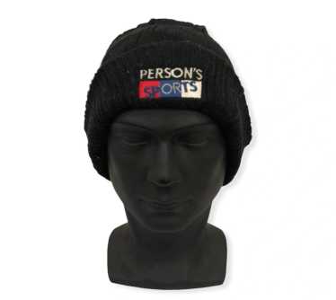 Hats - Vintage Persons Spell Out Beanie - image 1