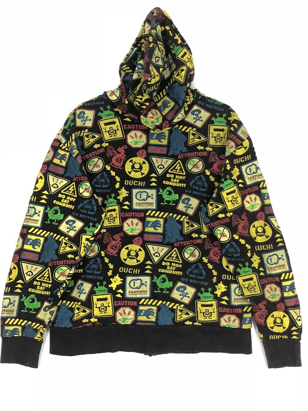 Vintage - Disney PIXAR Monster Hoodies Fullprint - image 5