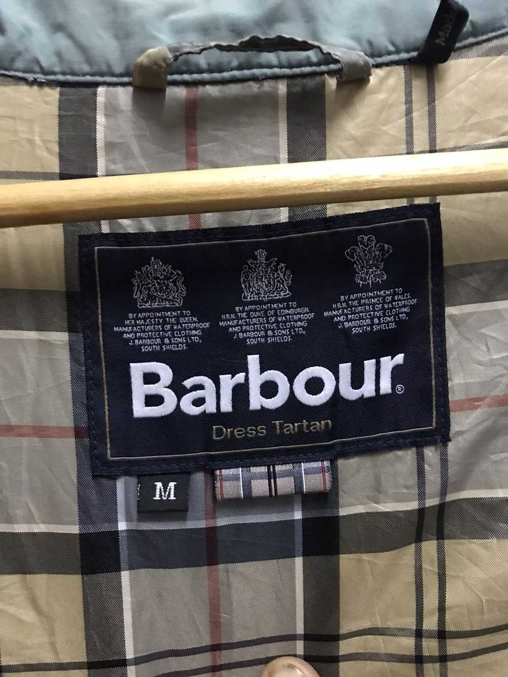 Barbour × Luxury × Vintage Barbour dress tartan v… - image 4