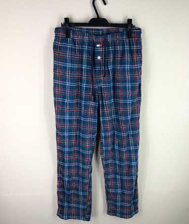 Tommy Hilfiger - Plaid Pajama Button Fleece Lounge