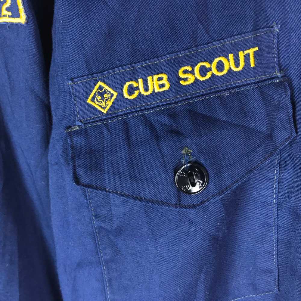 Scout - VTG BOY SCOUTS OF AMERICA OFFICIAL SHIRT … - image 6