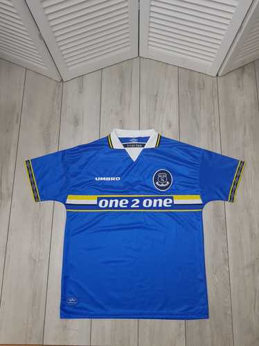 Soccer Jersey × Very Rare × Vintage EVERTON 1997 … - image 1