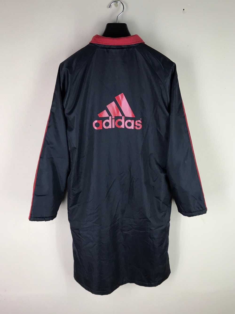 LAST CALL🔥Adidas Big Logo Coach Zip Long Jacket … - image 1