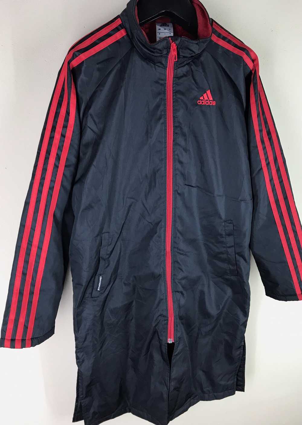 LAST CALL🔥Adidas Big Logo Coach Zip Long Jacket … - image 3