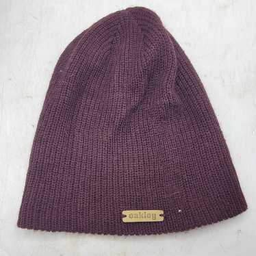 Oakley Oakley Adults Purple Beanie Casual Outdoors