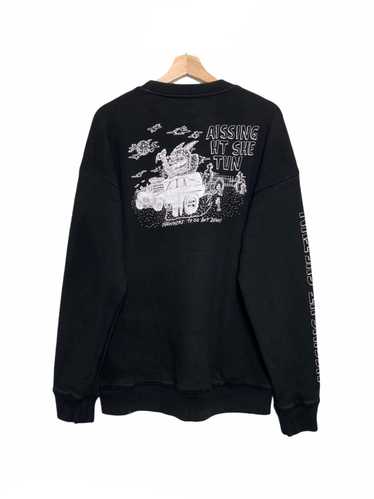 Japanese Brand - Rovtski Crewneck Sweatshirt