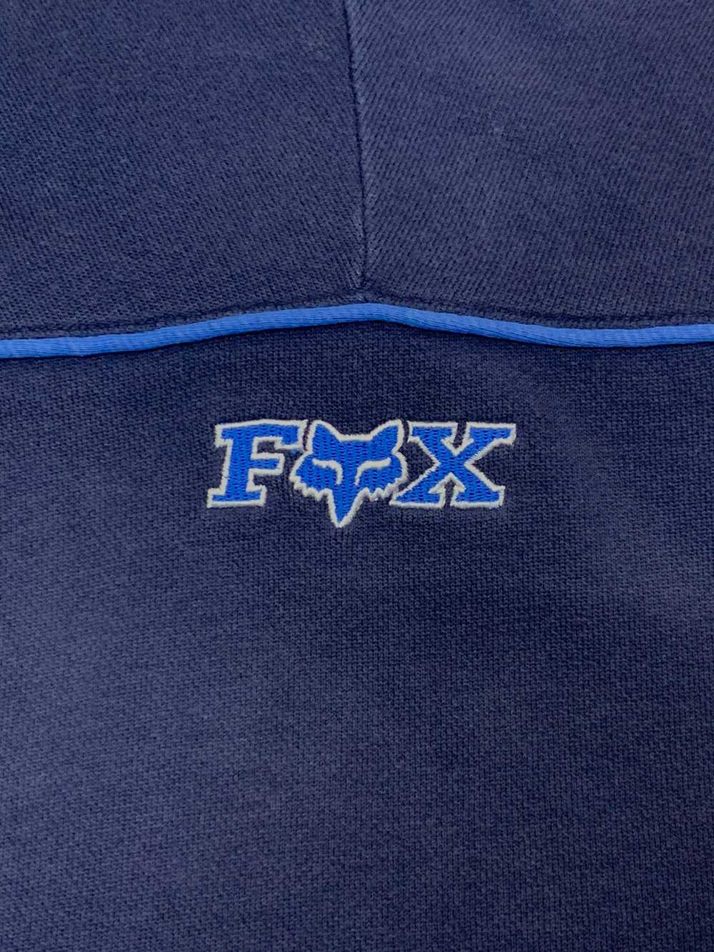 Vintage - Vintage Fox Racing Big Logo Pullover Ho… - image 3