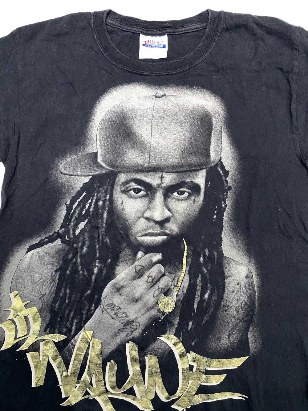 Vintage - Vintage Lil Wayne Rare Rap Tees - image 2