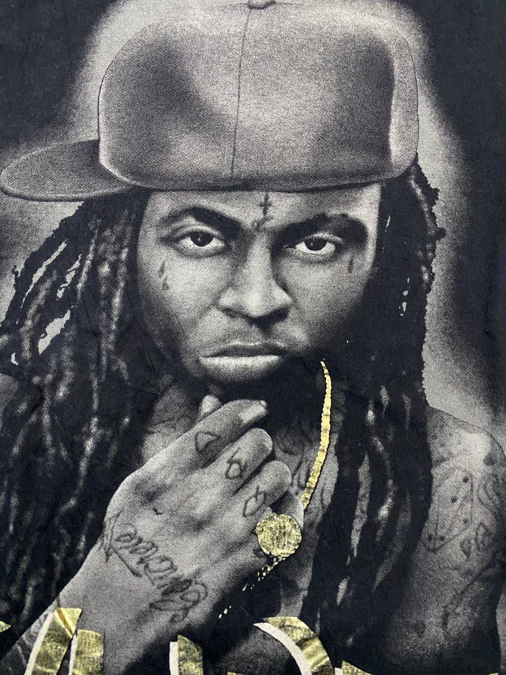 Vintage - Vintage Lil Wayne Rare Rap Tees - image 4