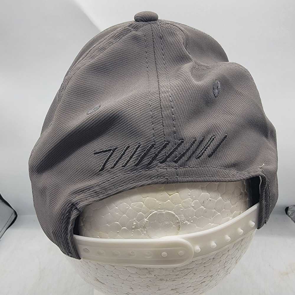 Tailor Made Taylormade Flatbill Stretch Hat Gray … - image 3