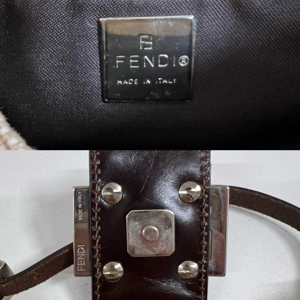 Fendi Croissant Vintage cloth handbag - image 2